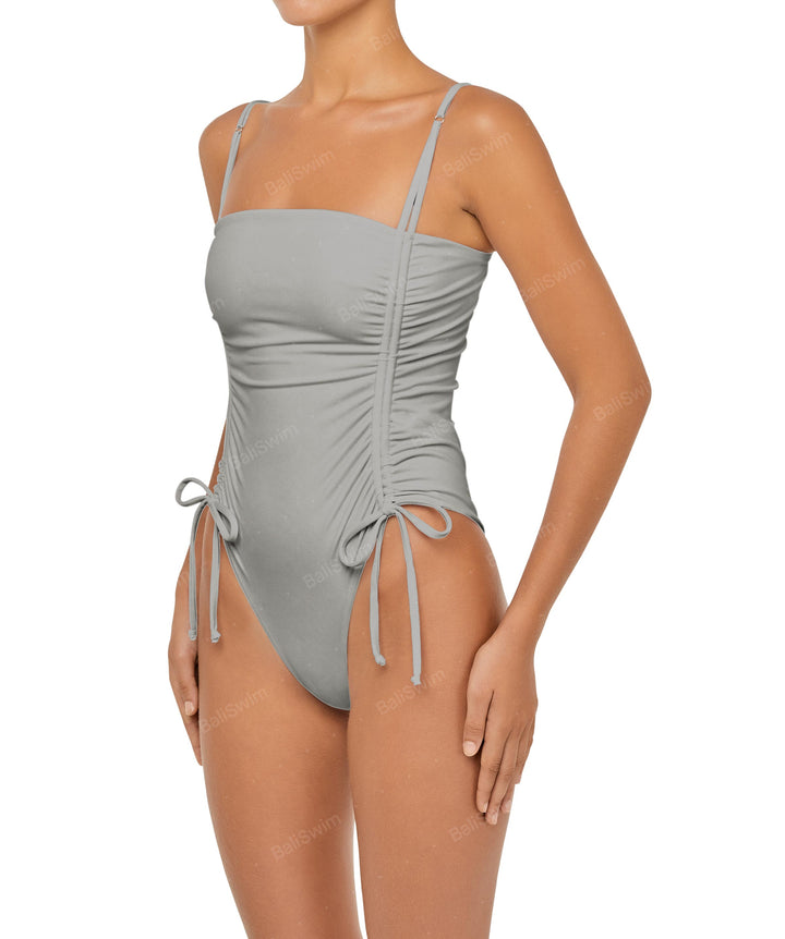 BSWS-S52 Princess Line Ruched One Piece