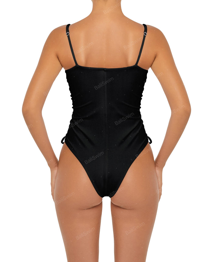 BSWS-S52 Princess Line Ruched One Piece