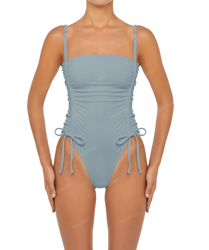 BSWS-S52 Princess Line Ruched One Piece