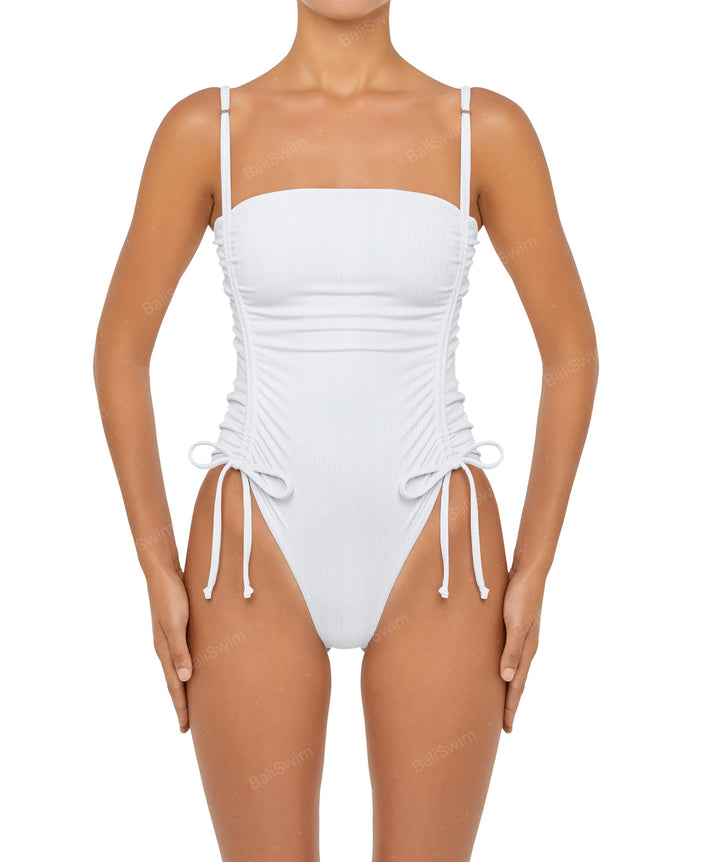 BSWS-S52 Princess Line Ruched One Piece