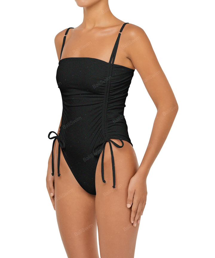 BSWS-S52 Princess Line Ruched One Piece