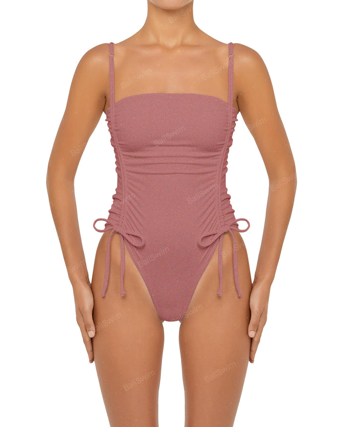 BSWS-S52 Princess Line Ruched One Piece