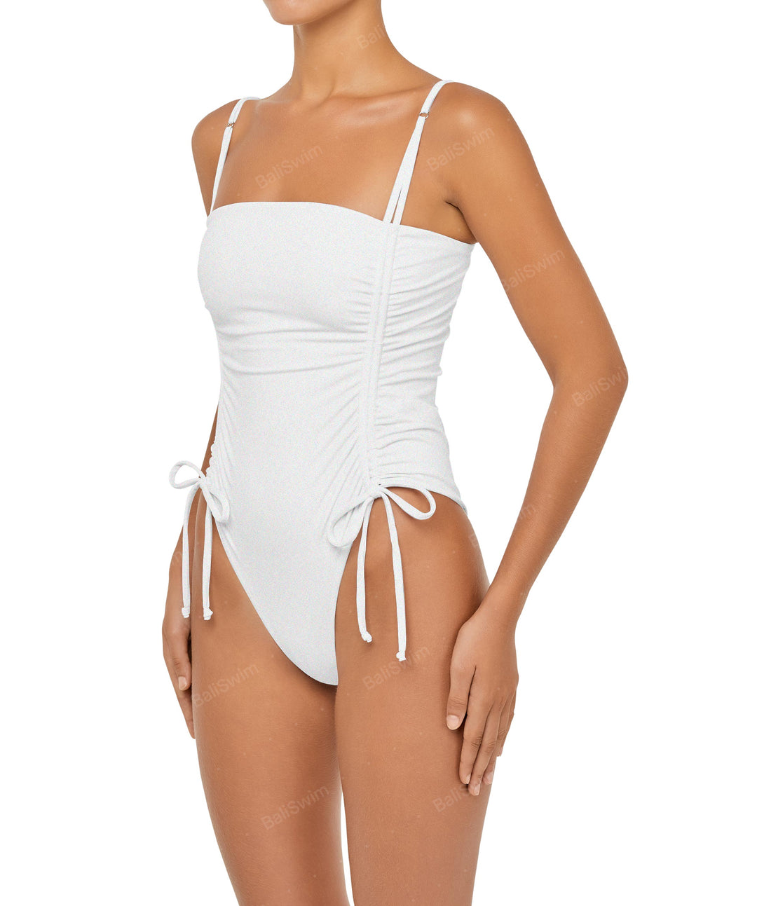 BSWS-S52 Princess Line Ruched One Piece