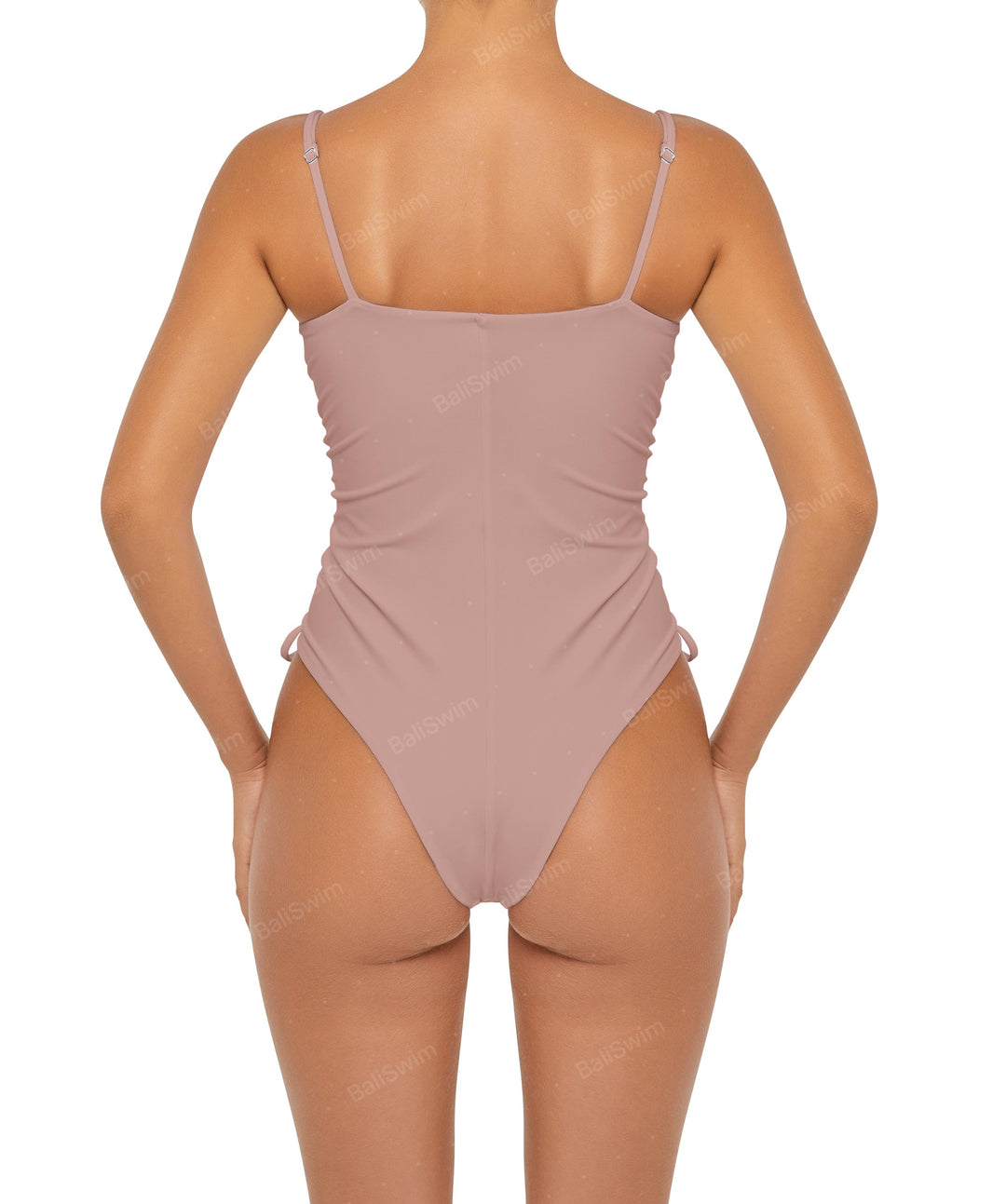 BSWS-S52 Princess Line Ruched One Piece