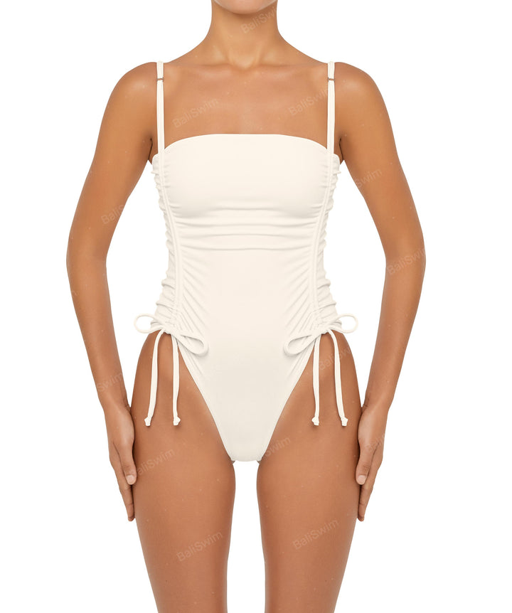 BSWS-S52 Princess Line Ruched One Piece