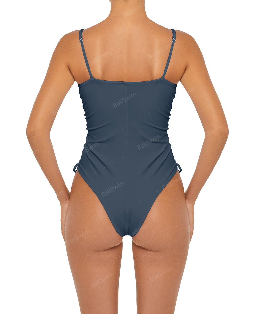 BSWS-S52 Princess Line Ruched One Piece