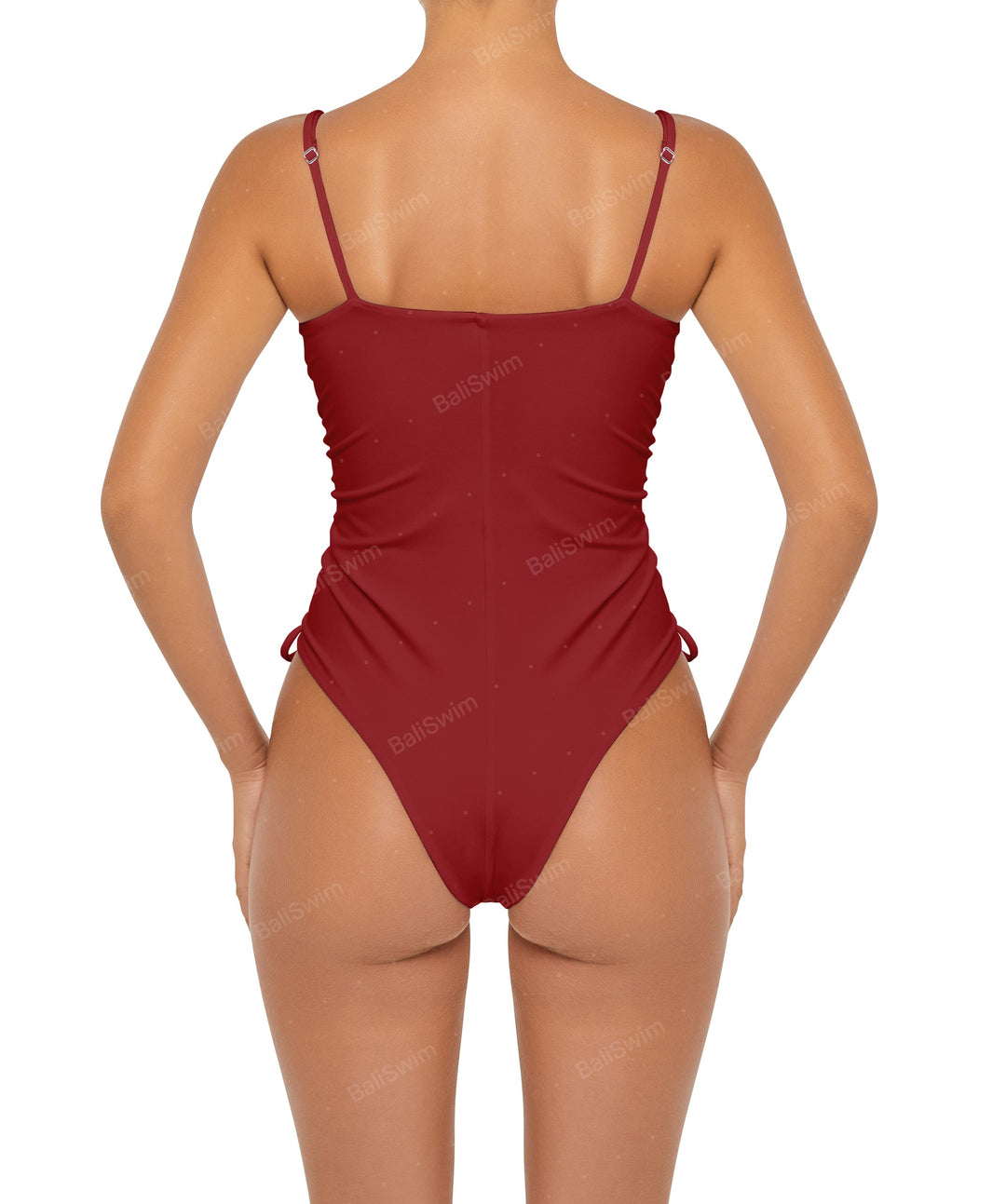 BSWS-S52 Princess Line Ruched One Piece