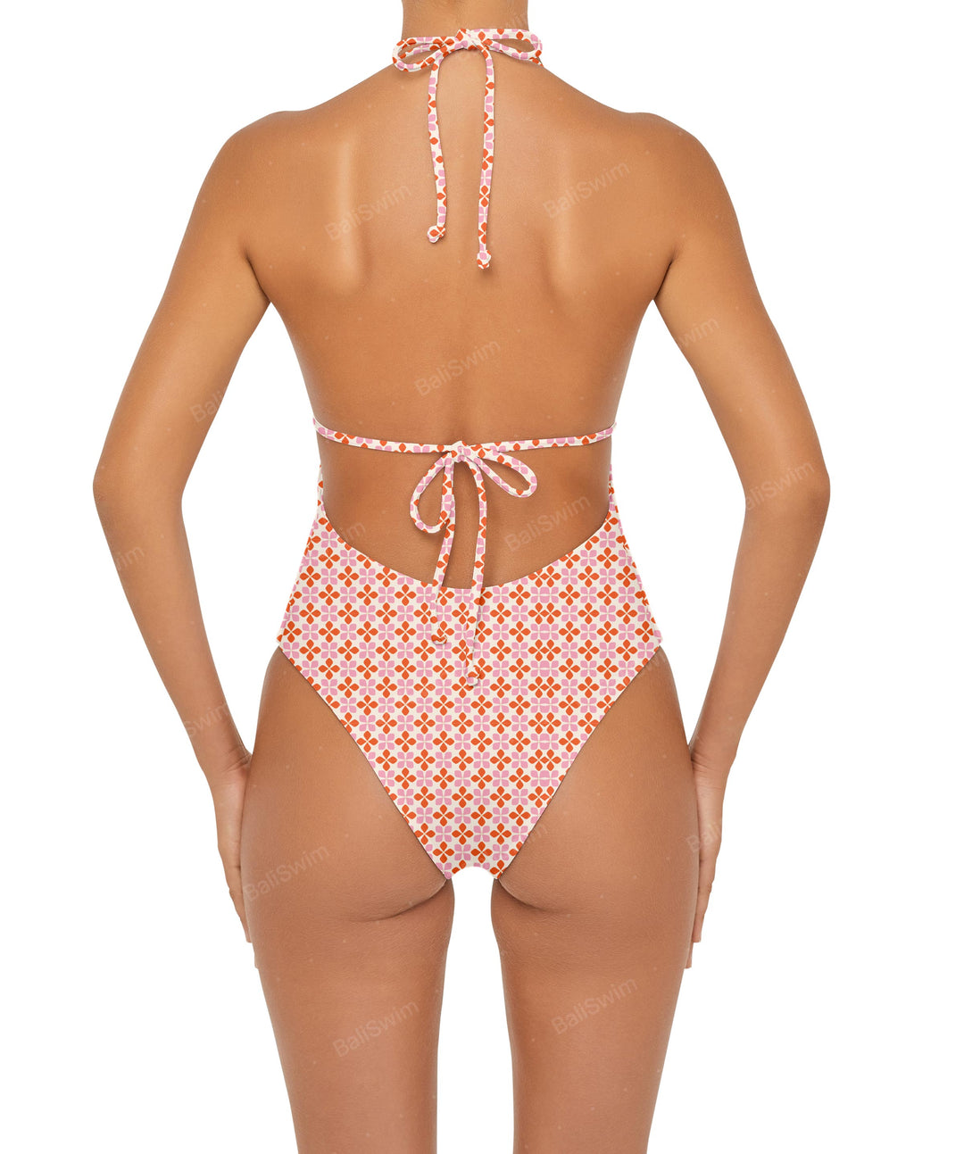 BSWS-S53 Halter Neck One Piece