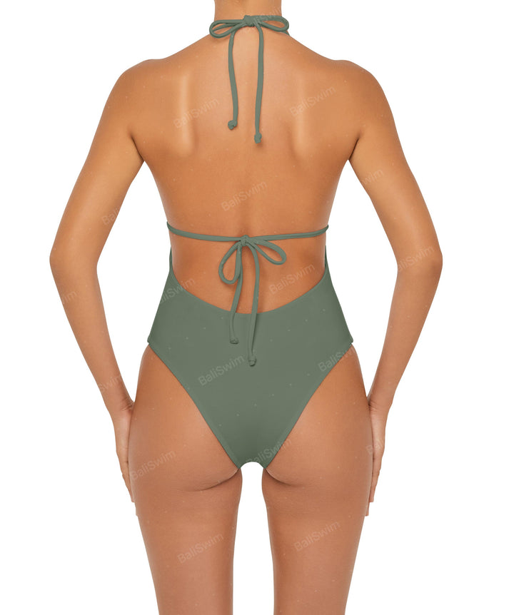 BSWS-S53 Halter Neck One Piece