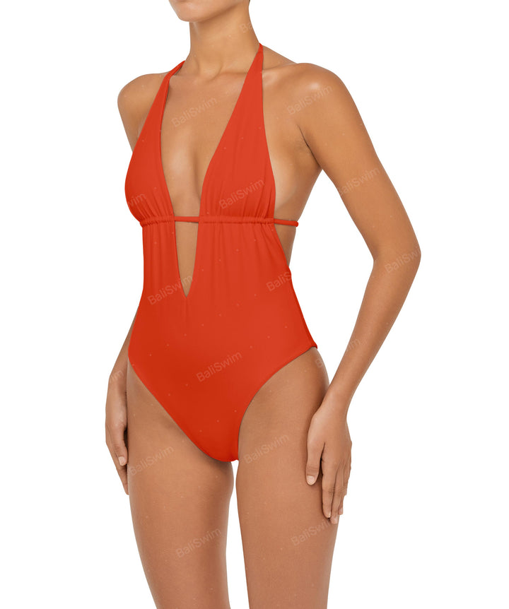 BSWS-S53 Halter Neck One Piece