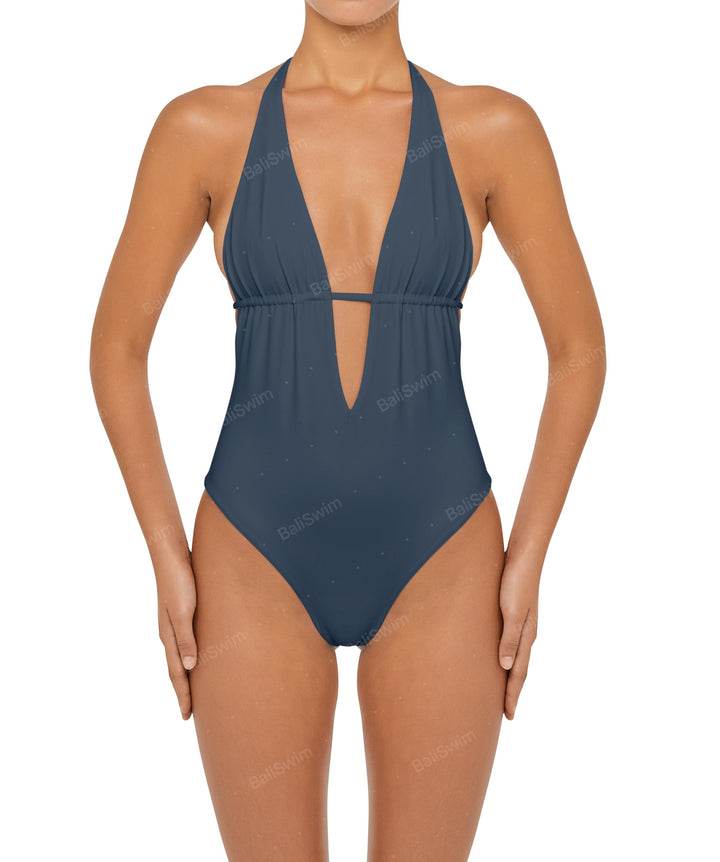 BSWS-S53 Halter Neck One Piece