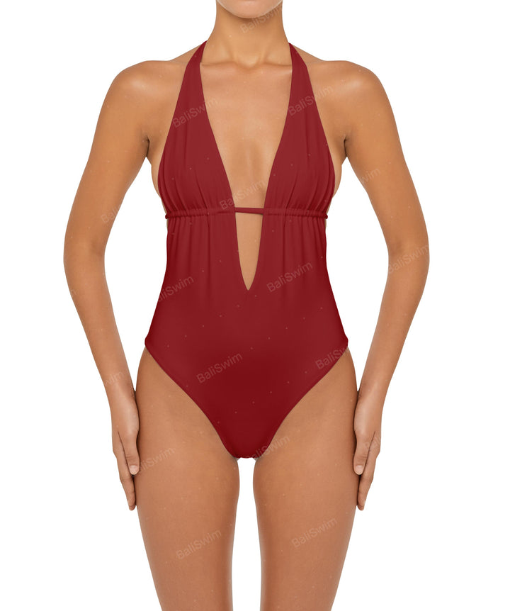 BSWS-S53 Halter Neck One Piece