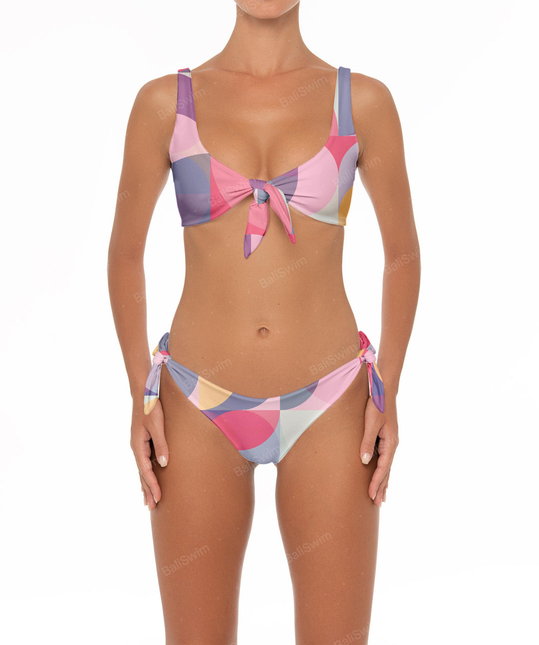 BSWS-T03rs Front Tie Bikini Top