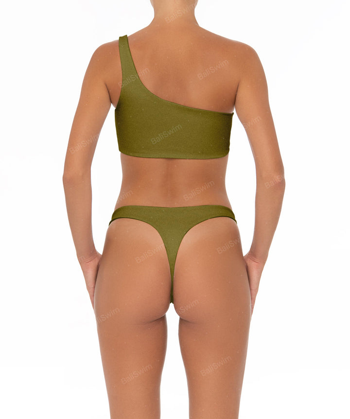 BSWS-T05 One Shoulder Bikini Top