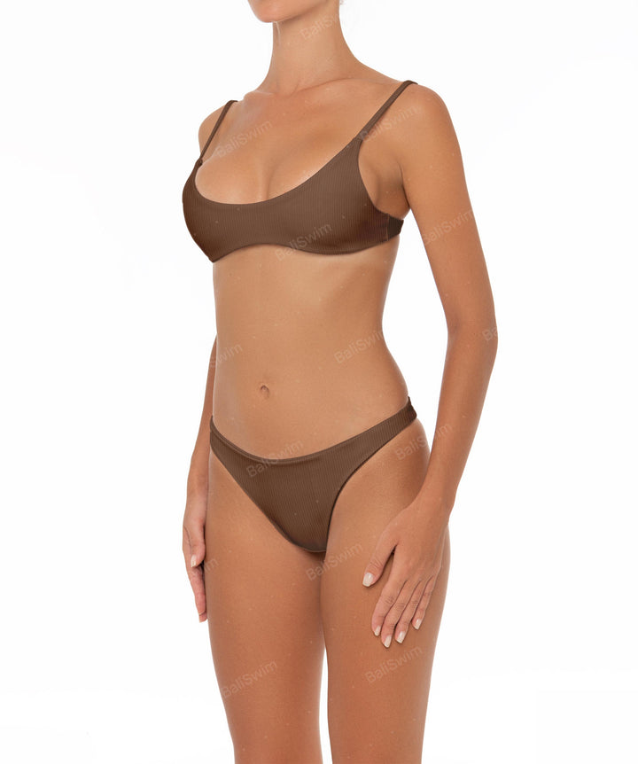 BSWS-B12 Mid Rise Bikini Bottom