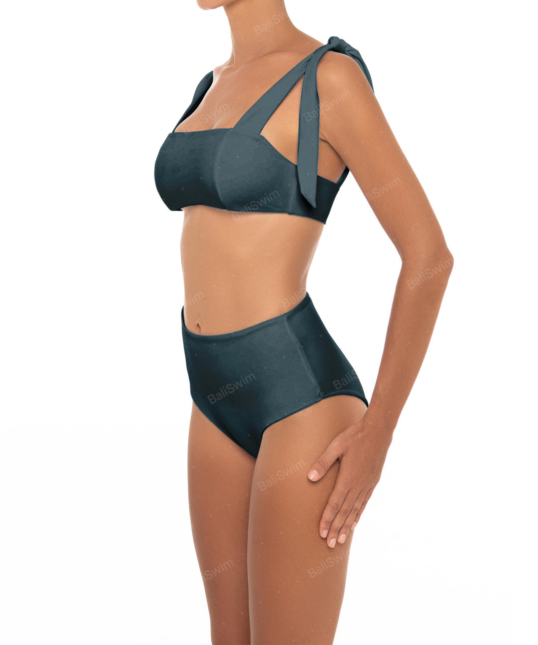 BSWS-B26 High Rise Bikini Bottom