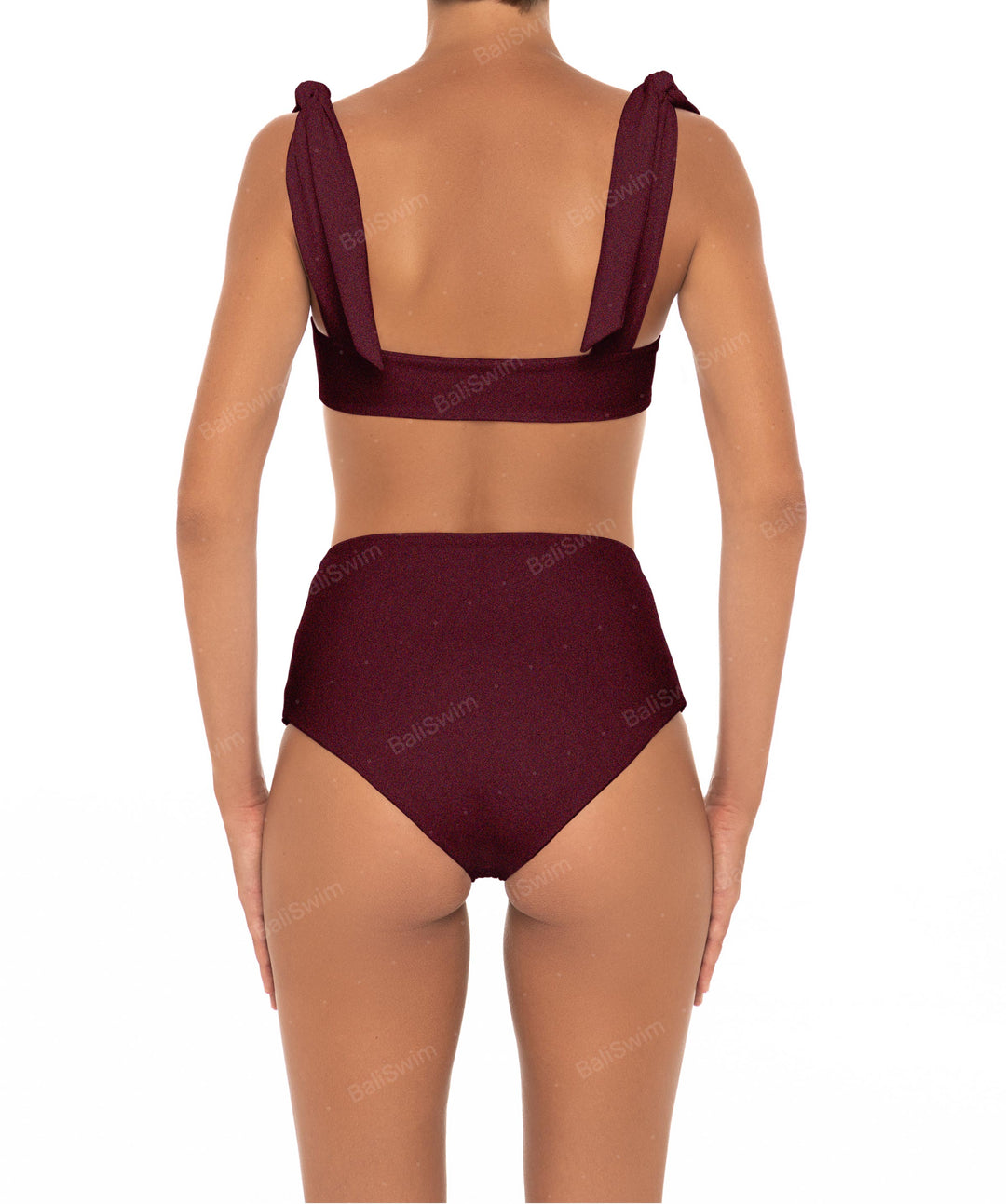 BSWS-T26 Tie Shoulder Bikini Top