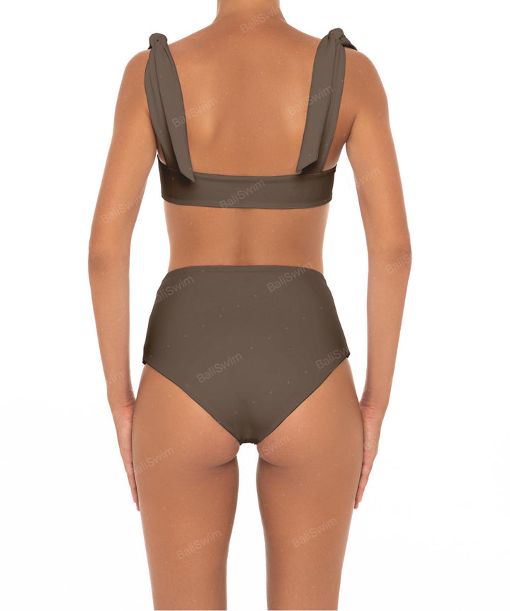 BSWS-T26 Tie Shoulder Bikini Top