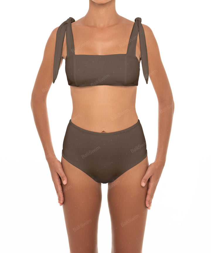 BSWS-T26 Tie Shoulder Bikini Top