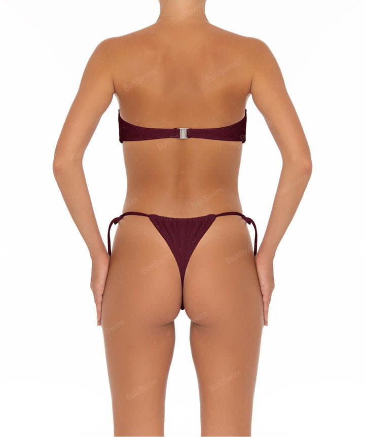 BSWS-T34 V-Wire Bandeau Bikini Top