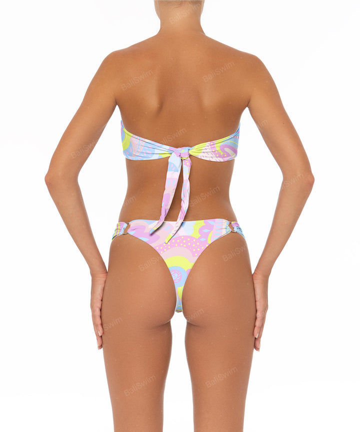 BSWS-T35 O-Ring Bandeau Bikini Top