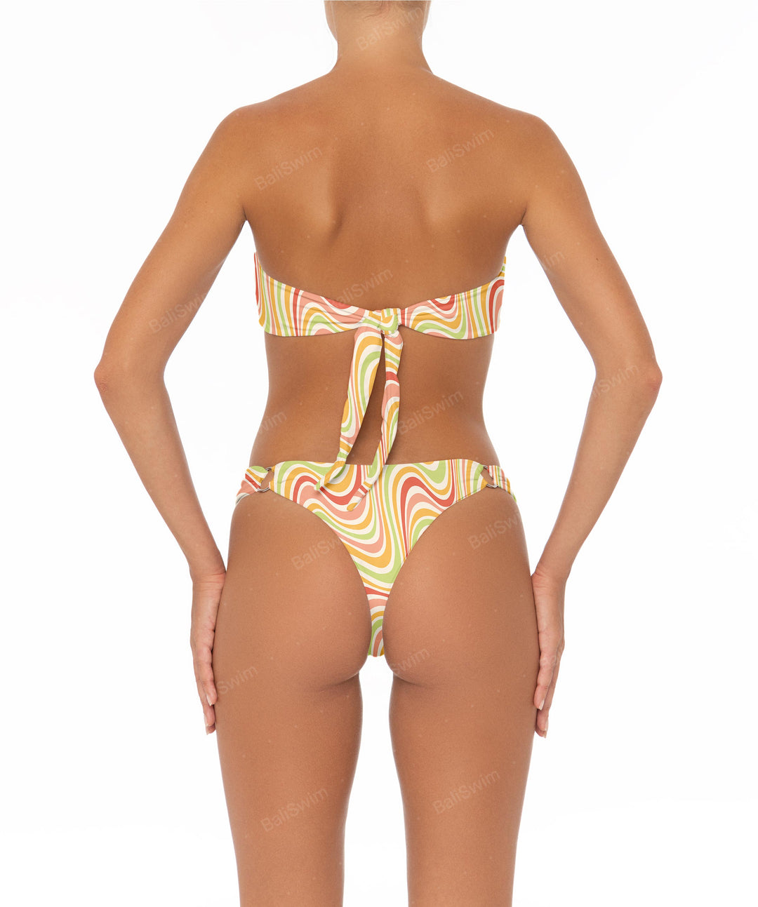 BSWS-T35 O-Ring Bandeau Bikini Top