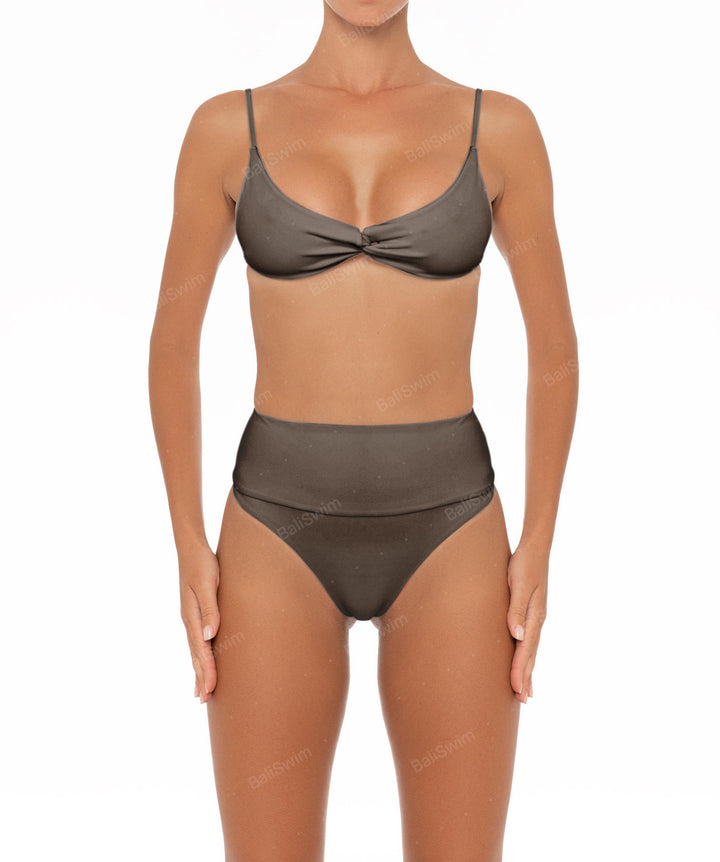 BSWS-T37 Chain Knotted Bikini Top