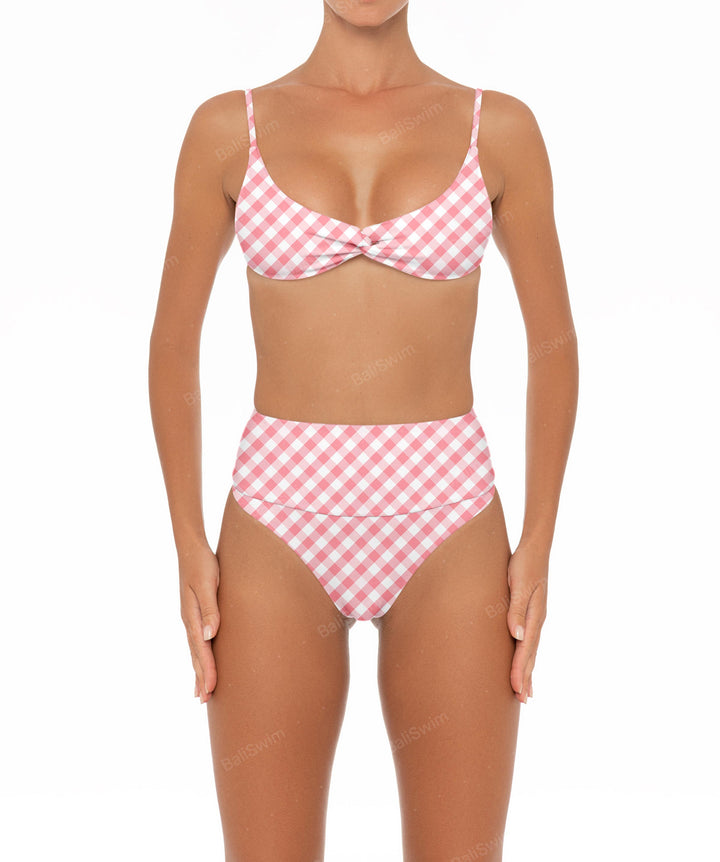 BSWS-T37 Chain Knotted Bikini Top