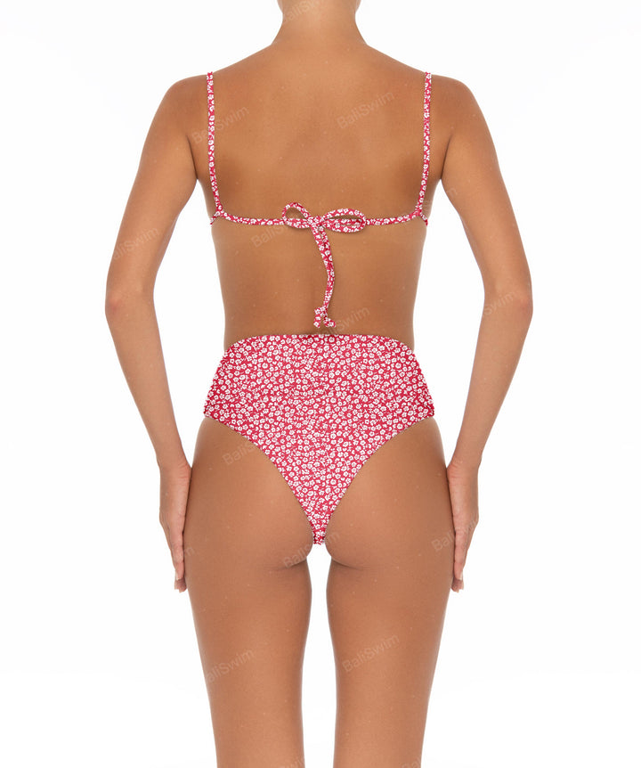 BSWS-T37 Chain Knotted Bikini Top