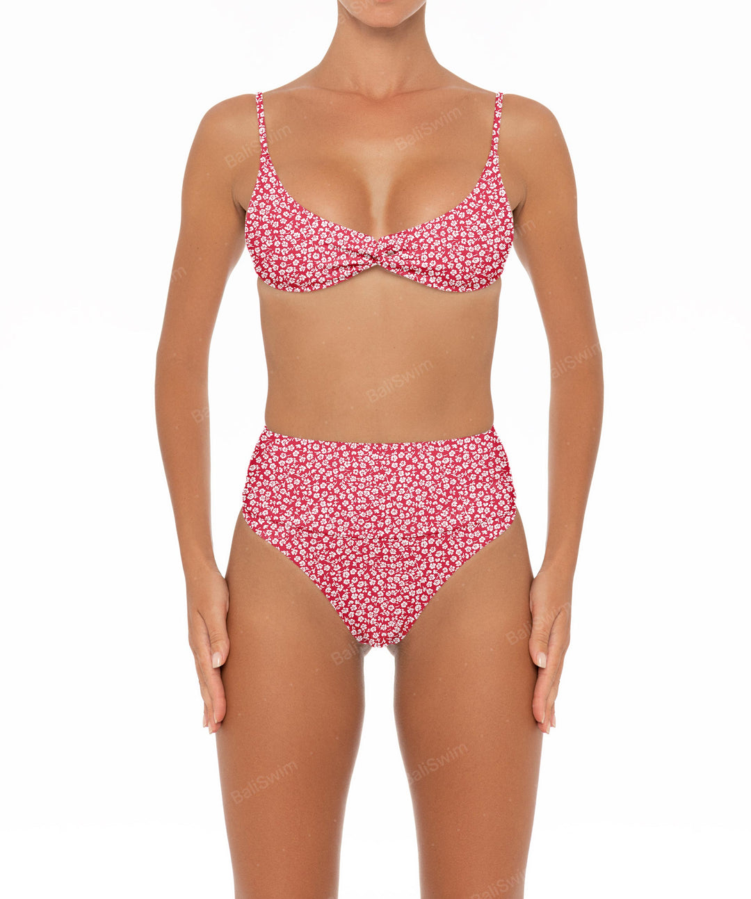 BSWS-T37 Chain Knotted Bikini Top