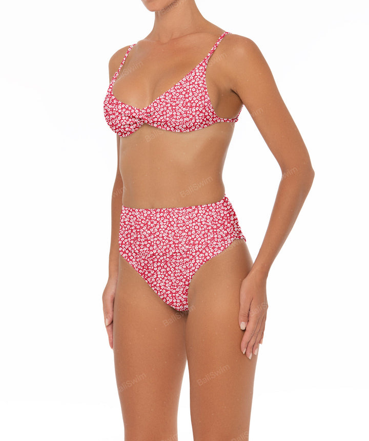 BSWS-T37 Chain Knotted Bikini Top