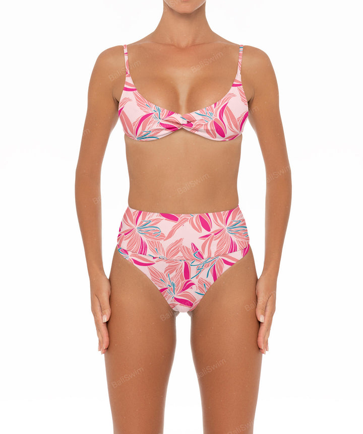 BSWS-T37 Chain Knotted Bikini Top