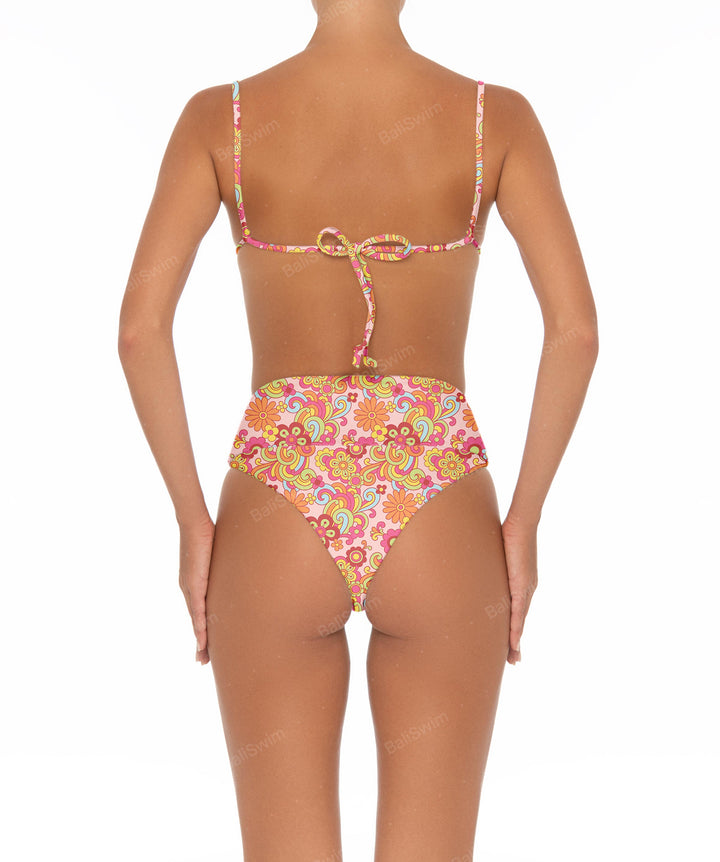 BSWS-T37 Chain Knotted Bikini Top