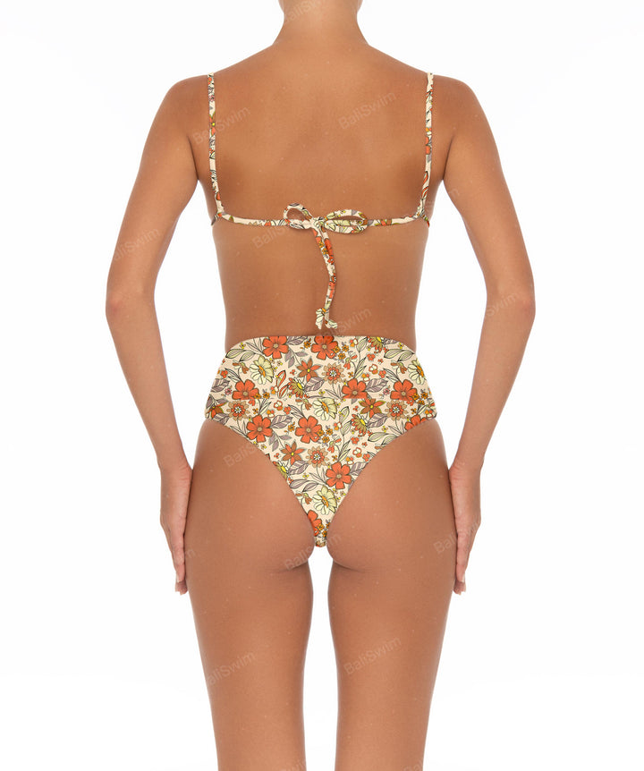 BSWS-B37 High Rise Bikini Bottom