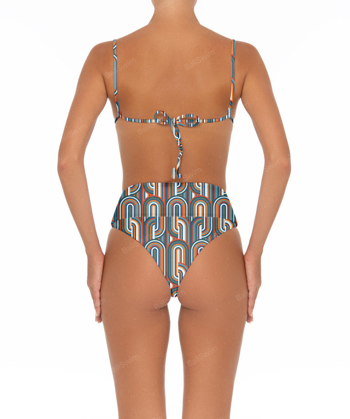 BSWS-B37 High Rise Bikini Bottom