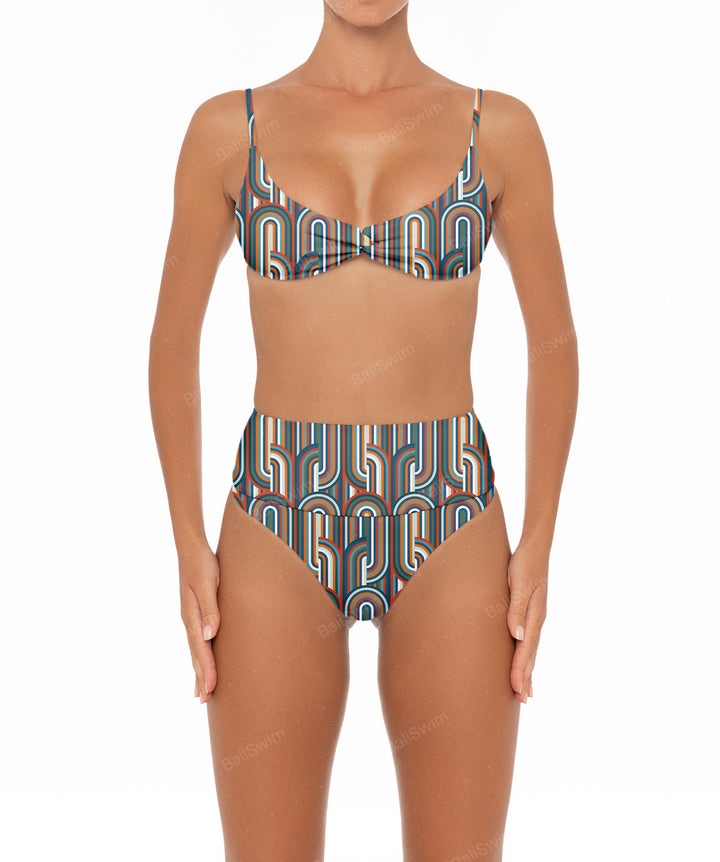 BSWS-B37 High Rise Bikini Bottom