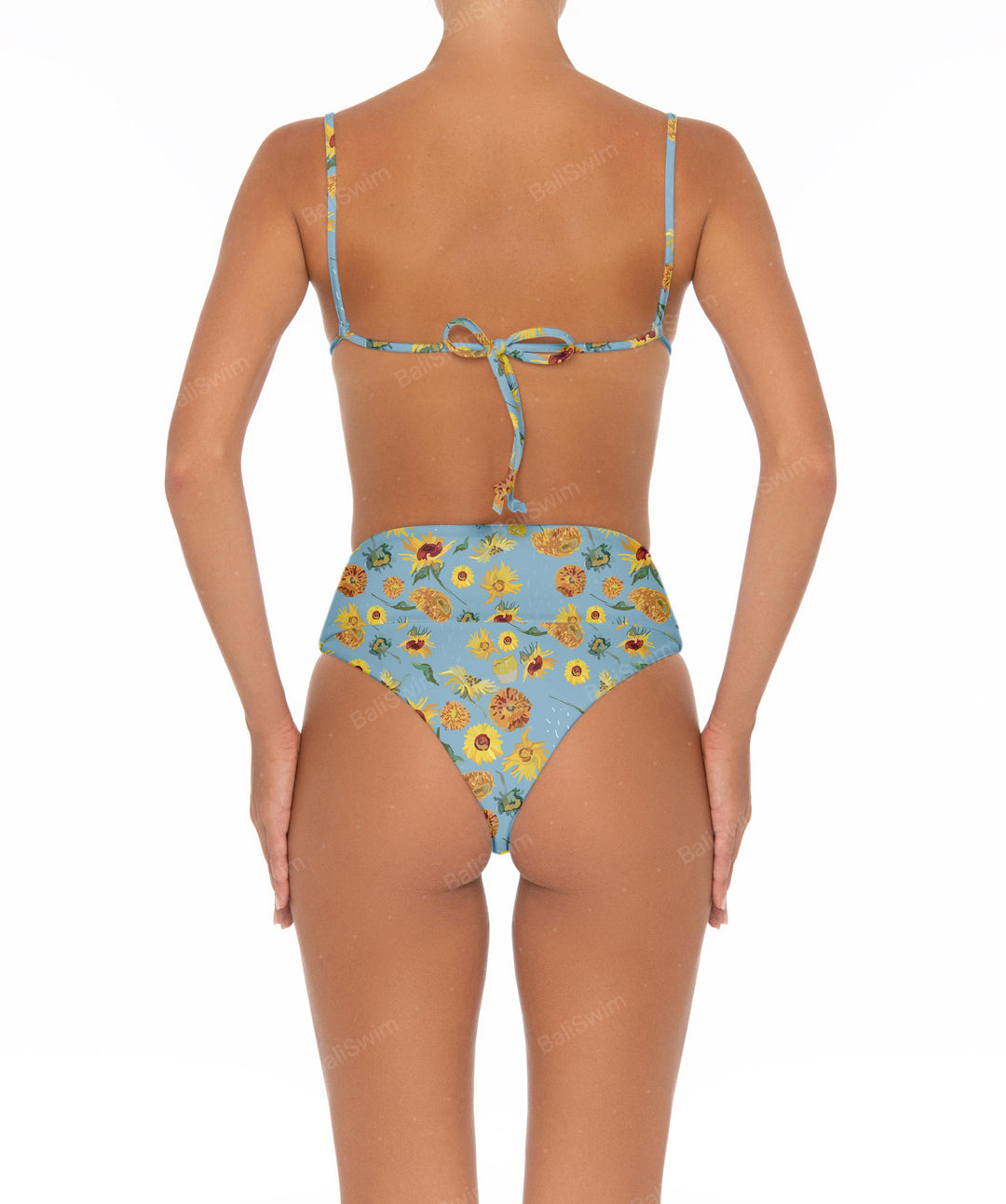 BSWS-T37 Chain Knotted Bikini Top