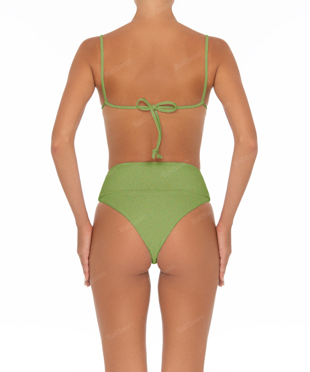 BSWS-B37 High Rise Bikini Bottom