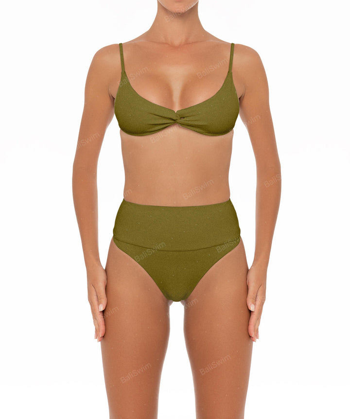 BSWS-T37 Chain Knotted Bikini Top