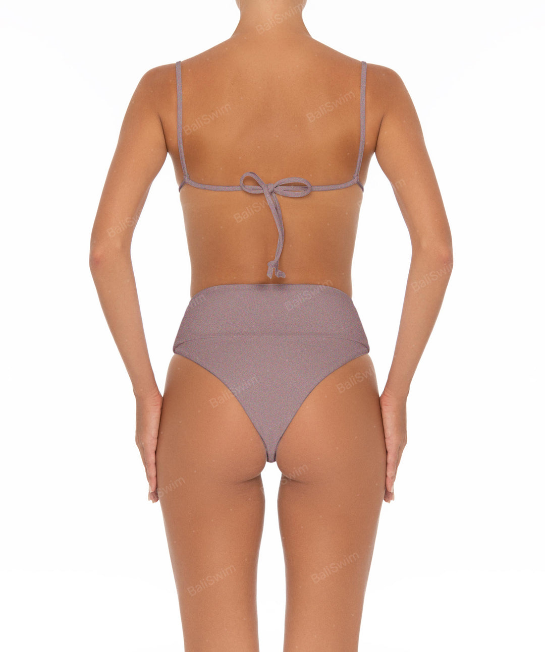 BSWS-B37 High Rise Bikini Bottom