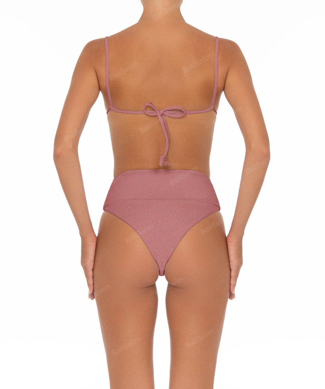 BSWS-B37 High Rise Bikini Bottom