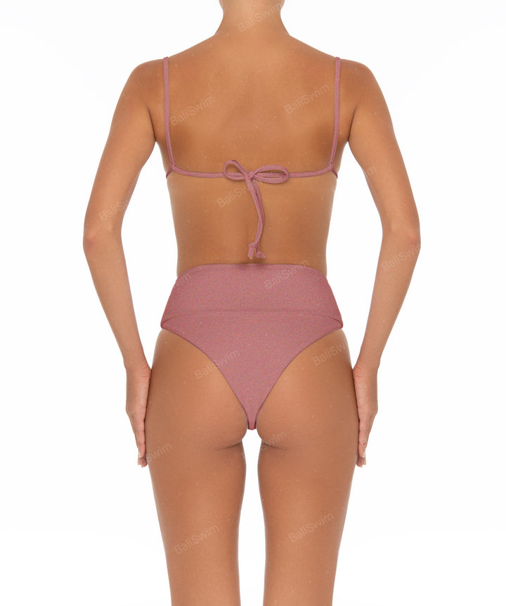 BSWS-B37 High Rise Bikini Bottom