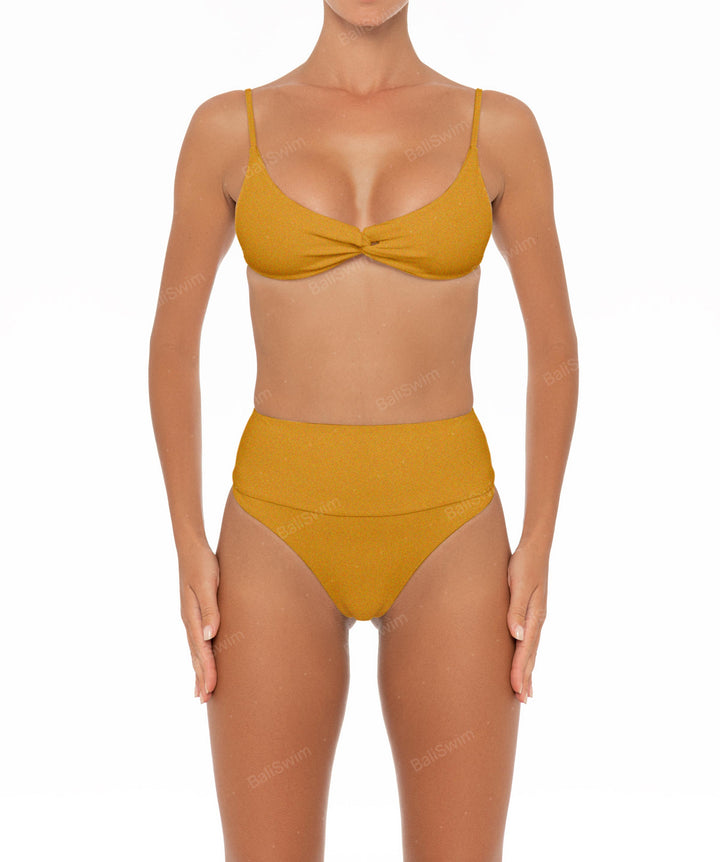 BSWS-B37 High Rise Bikini Bottom
