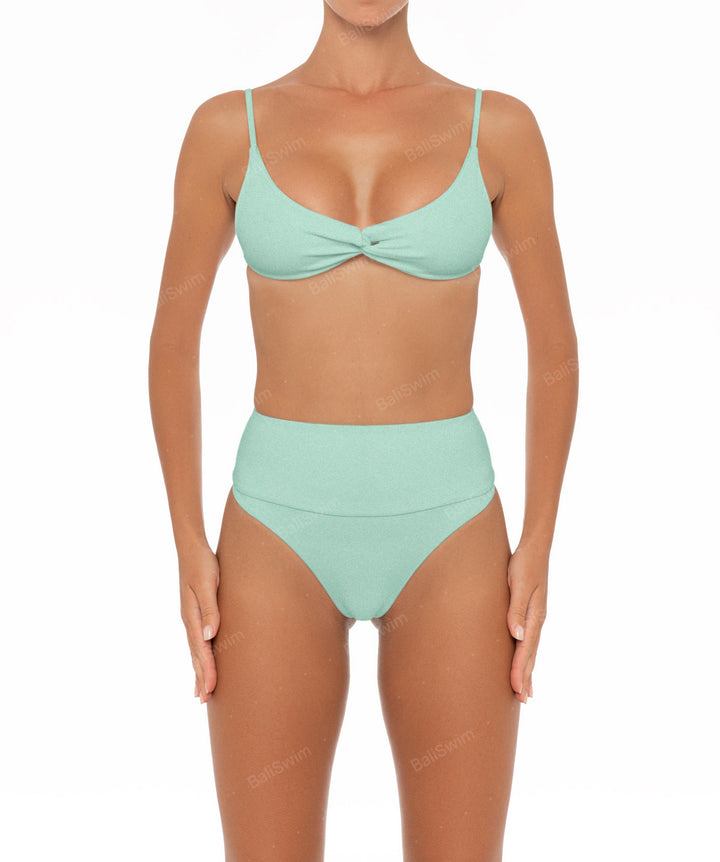 BSWS-T37 Chain Knotted Bikini Top