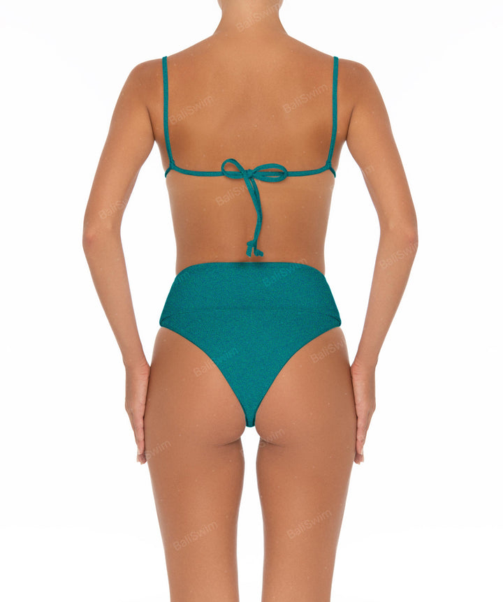 BSWS-B37 High Rise Bikini Bottom
