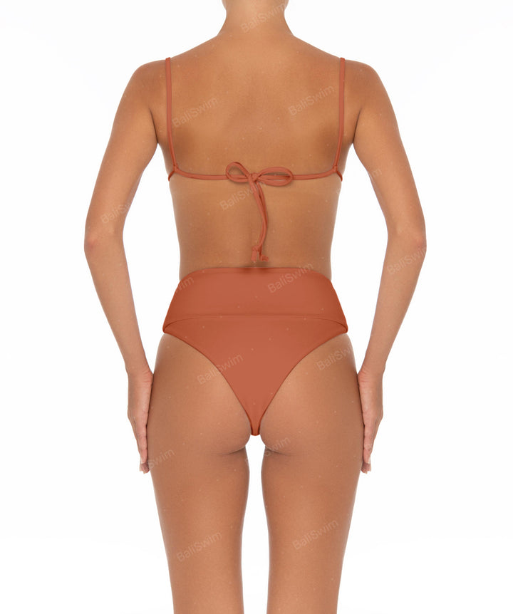 BSWS-B37 High Rise Bikini Bottom