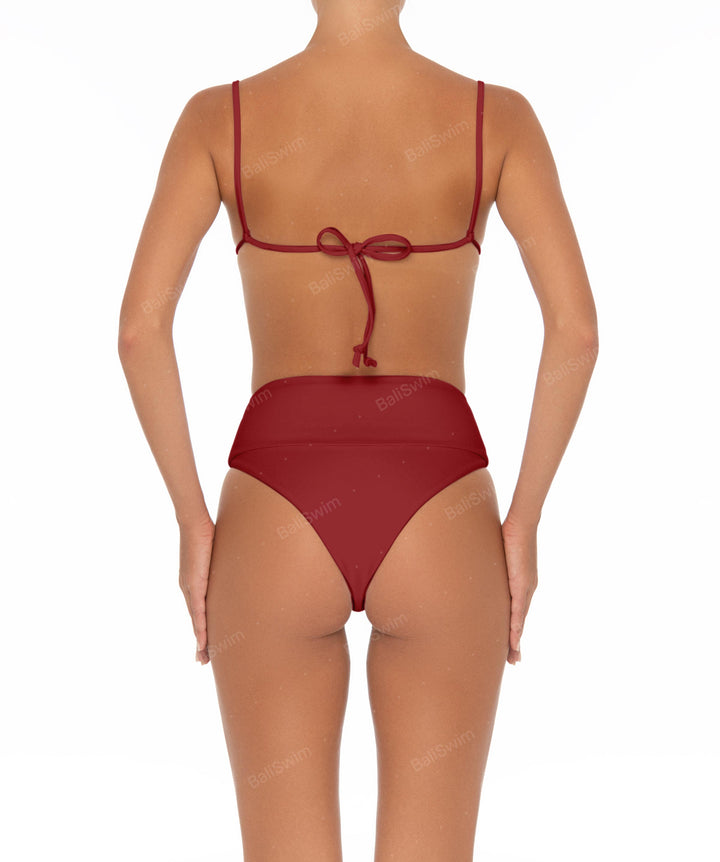 BSWS-T37 Chain Knotted Bikini Top
