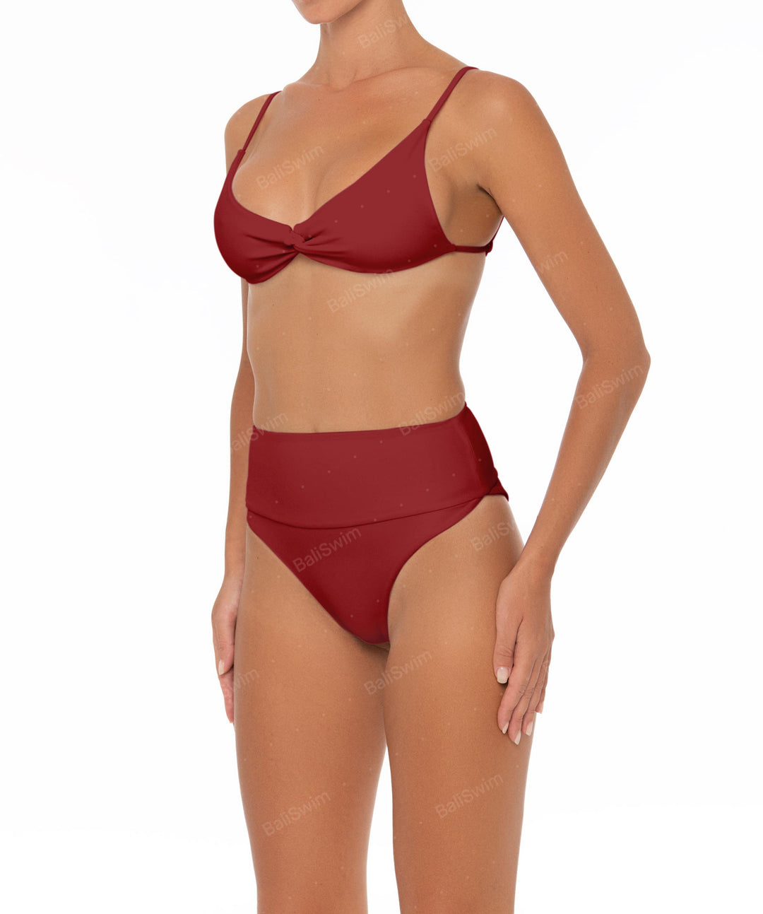 BSWS-T37 Chain Knotted Bikini Top