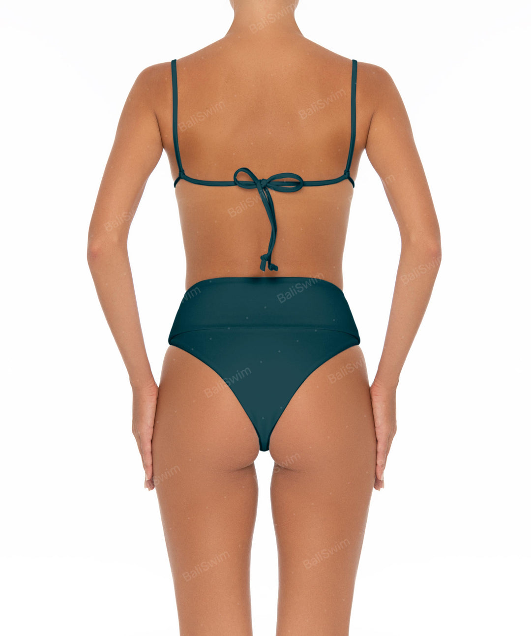BSWS-B37 High Rise Bikini Bottom