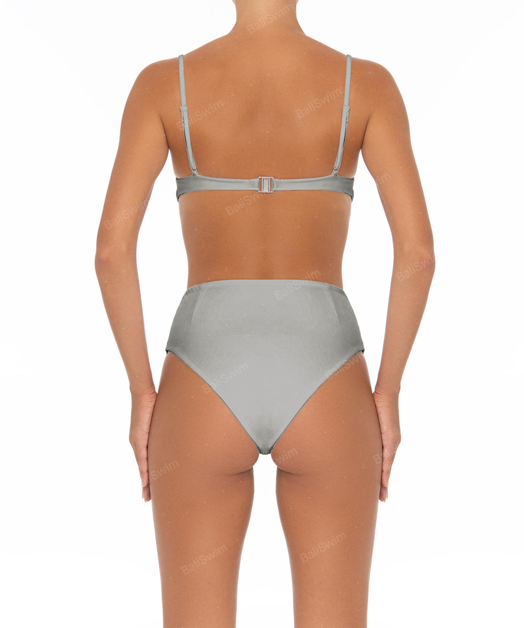 BSWS-B40 Darted High Rise Bikini Bottom